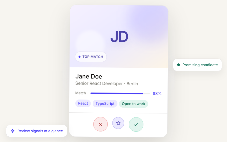 Flowtal primary product view