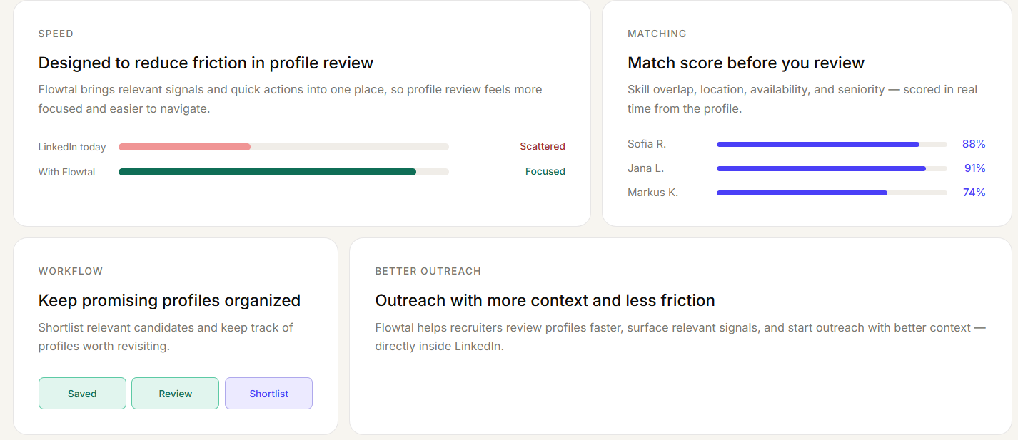 Flowtal workflow view
