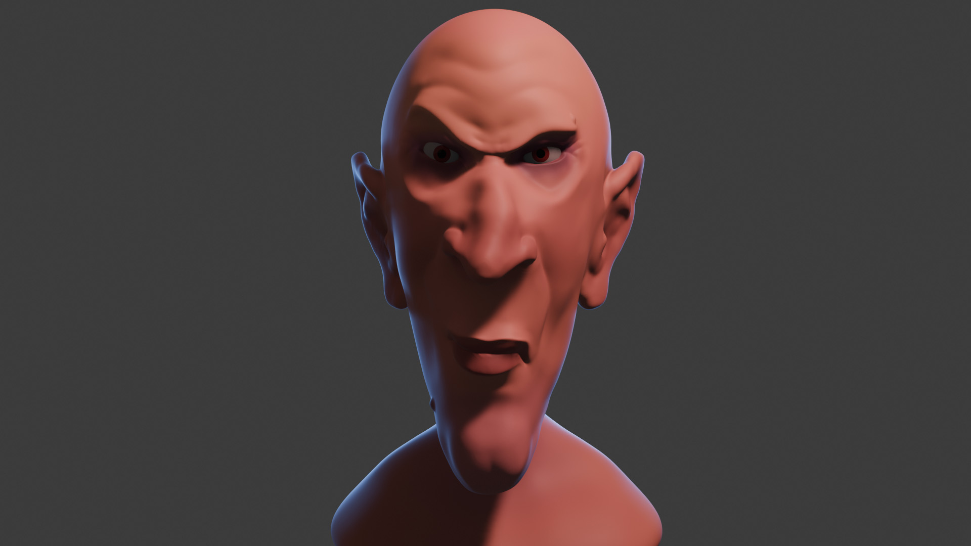 Villain front render