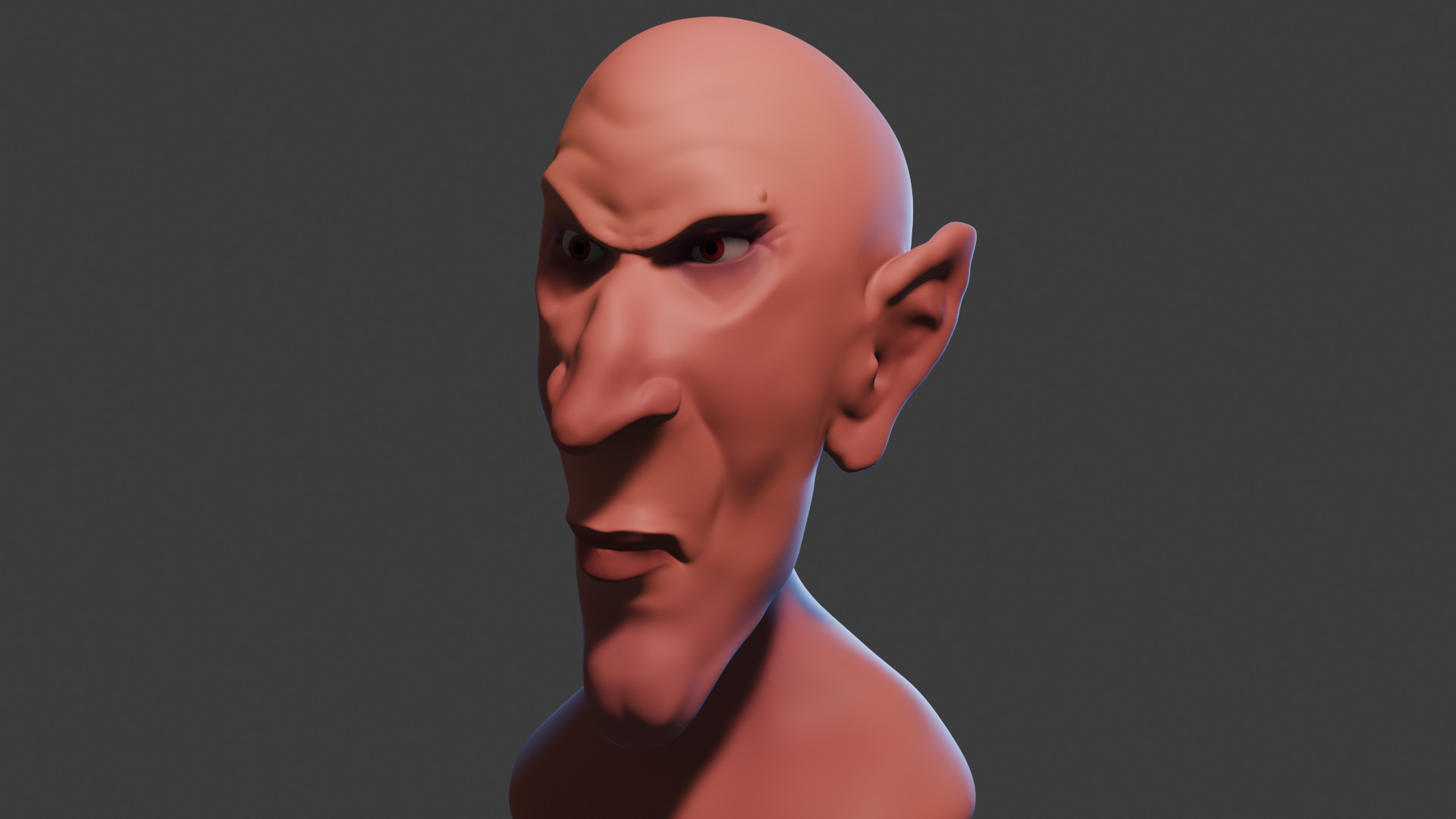 Villain perspective render